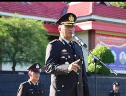 Polres Way Kanan Gelar Upacara Harkitnas ke-117: Bangkit Bersama Wujudkan Indonesia Kuat
