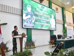 Kunjungi Korem 043/Gatam, Pangdam II/Sriwijaya Berikan Arahan kepada Prajurit, PNS, dan Persit