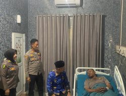 Gubernur Lampung Jenguk Polisi yang Terluka Saat Amankan Aksi Petani Singkong