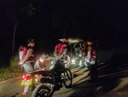 Patroli Siang Malam, Polisi Persempit Gerak Pelaku Kejahatan di Pringsewu