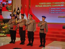 Bripka Andriansyah Raih Penghargaan VICVAPA BRAHMAGOLA dari Baharkam Polri