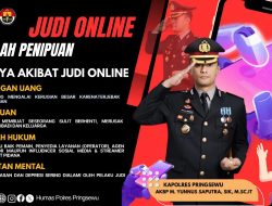 Polres Pringsewu Imbau Masyarakat Waspadai Bahaya Judi Online, Kapolres Tegaskan Komitmen Penindakan Tegas