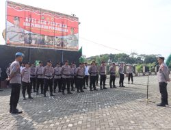 27 Personel Polres Pringsewu Diperbantukan Amankan PSU Pilkada Pesawaran