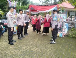 Polsek Pringsewu Kota Amankan Kegiatan Gebyar PAUD se-Kecamatan Pringsewu
