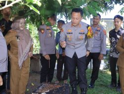 Kapolres Pringsewu Dukung Pengembangan Budidaya Madu Trigona UMKM Omah Tawon