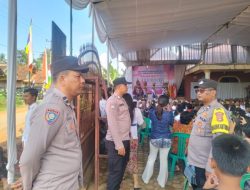 Polisi Amankan Puncak Waisak di Vihara Dwipananda Fajar Mulia Pringsewu
