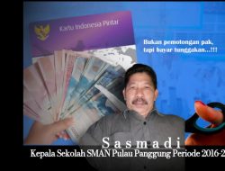 Eks Kepala Sekolah SMA Pulau Panggung Diduga Korupsi Dana PIP, Laporan Menguat