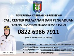 Dinsos Pringsewu Luncurkan Call Center Layanan Aduan Sosial