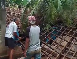 Angin Puting Beliung Porak Porandakan Rumah Warga di Pekon Banjarrejo