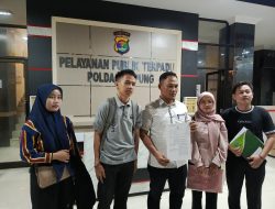 Dampingi Korban, LBH Ansor Lampung Laporkan Karang Indah Mall ke Polda