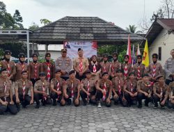 Kapolsek Palas Kukuhkan 20 Anggota Saka Bhayangkara Angkatan Pertama