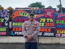 Kapolsek Palas Ucapkan Terima Kasih atas Dukungan HUT Bhayangkara ke-79