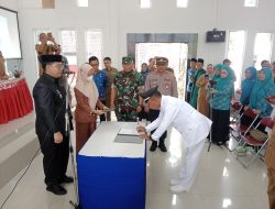 Supendi Dilantik Jadi PJ Kepala Desa Bangun