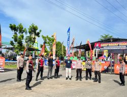 Polres Pringsewu Amankan Event Sumatera Drag Championship 2025
