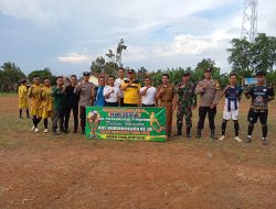 Semarak Hari Bhayangkara ke-79, Polsek Pardasuka Gelar Turnamen Sepak Bola