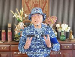 Menteri Koordinator Bidang Pangan RI Sampaikan Ucapan Dirgahayu Bhayangkara ke-79 untuk Polda Lampung