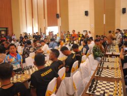 Polda Lampung Versus Pemprov Lampung, Pada Lomba Catur Bhayangkara Kapoda Cup 2025