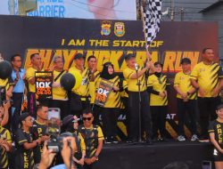 Semarak Bhayangkara Run 2025, Ribuan Peserta Tumpah Ruah di Bandar Lampung