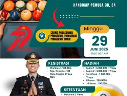 Meriahkan Hari Bhayangkara ke-79, Polres Pringsewu Ajak Warga Ikut Lomba Mancing, Biliar, dan Tenis