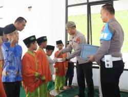 Santunan Anak Yatim, warnai Doa Bersama Polres Pringsewu Dalam Menyambut 1 Muharram dan Hari Bhayangkara ke-79