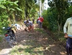 GEBER Jumat Bersih, Pemdes Dan Warga Bangunan Kompak Jaga Lingkungan