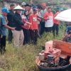 H. Aribun Sayunis Hadirkan Traktor Perahu Uji Coba Perdana di Palas Pasemah Lampung Selatan, Petani Antusias