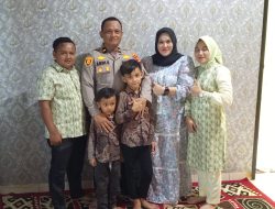 Dari Dusun Tanjung Lili ke Barisan Perwira, Ipda Andi Sugiwansyah Gelar Tasyakuran