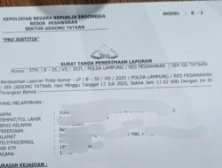 Nova Yudi Pengusaha Lampung Laporkan Cindy Pedagang di Pesawaran Dugaan Penipuan