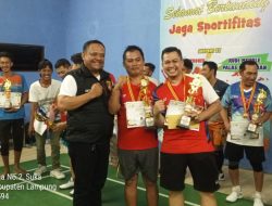 Final Badminton Polsek Palas Cup 2025 Berjalan Sukses dan Meriah
