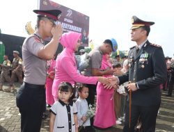 Kado Spesial Hari Bhayangkara ke-79, 42 Personel Polres Pringsewu Naik Pangkat