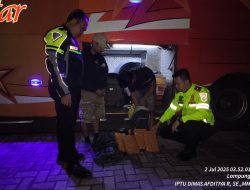 Ganja dalam Bagasi Bus: PJR Polda Lampung Gagalkan Penyelundupan 4 Kg di Tol Bakter