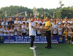 Minisoccer Kapolda Lampung Cup 2025 Resmi Dibuka, Ajang Solidaritas dan Sportivitas