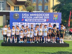 Polda Lampung Resmikan Soccer School Bhayangkara, Dorong Pembinaan Atlet Usia Dini