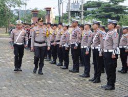 Polres Pringsewu Siagakan Puluhan Personel Amankan Pengesahan Warga Baru PSHT