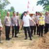 Irwil III Itwasum Polri Tinjau Lahan Ketahanan Pangan Polres Lampung Timur