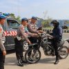 Propam Polres Pringsewu Gelar Razia Internal, Tegakkan Disiplin Lalu Lintas Anggota