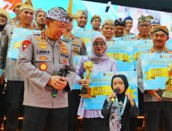 Dongeng Hafiza Memukau Kapolri di Awarding Day Bhayangkara ke-79