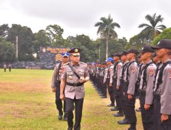 Upacara Pembukaan Pendidikan Pembentukan Bintara Polri TA 2025 Polda Lampung