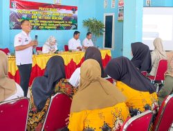 Kodim 0424/Tanggamus dan BPBD Pringsewu Sosialisasikan Mitigasi Bencana tingkat Desa