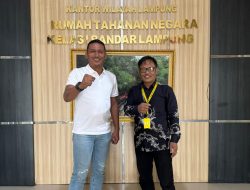 PPWI Lampung Gaet Rutan Kelas I Bandar Lampung, Siapkan Program Pembinaan Kreatif untuk Warga Binaan