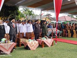 Upacara HUT RI ke-80 di Kecamatan Palas Berlangsung Khidmat dan Meriah
