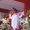 Dalam HUT RI ke 80 Pemkab Bojonegoro Gelar Upacara Detik -Detik Proklamasi di Alun – Alun