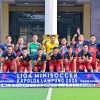Tumbangkan Polres Lamtim, Polres Pringsewu FC Melaju Final Liga Mini Soccer Kapolda Lampung Cup 2025