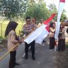 Menjelang Puncak HUT RI ke-80, Polsek Sukoharjo Ajak Warga Kibarkan Merah Putih