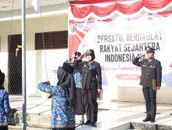 Kabid Humas Polda Lampung Jadi Inspektur Upacara HUT RI Ke-80 di SLB Negeri PKK: Kemerdekaan untuk Semua