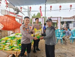 Beras Murah Jadi Rebutan, Program Polres Pringsewu Disambut Hangat Warga Sukoharjo