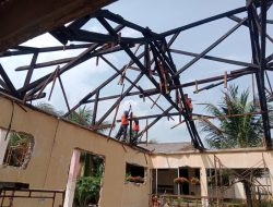 Rehabilitasi Aula Dinas Pendidikan Lamsel Diduga Asal Kerja, Kadis Hanya Ucapkan “Waduh”