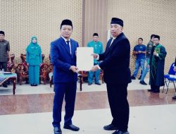 Bupati Pringsewu Lantik M.Andi Purwanto Jadi Sekretaris Daerah 