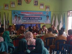 Musrenbangdes Kalirejo Usulan Program Pembangunan Desa ke Depan Tepat sasaran