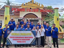 FKWKP Gelar Seminar Jurnalistik 2025 di Pekon Fajar Agung Induk 